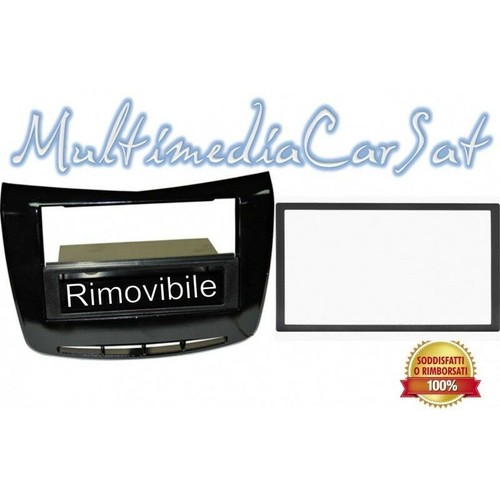 Mascherina autoradio doppio - mascherina,